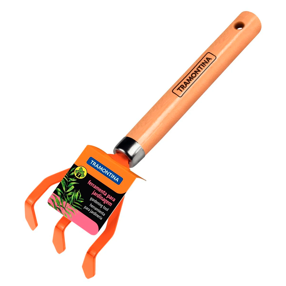 Ancinho Curvo 3 Dentes Com Cabo 77909001 ...
