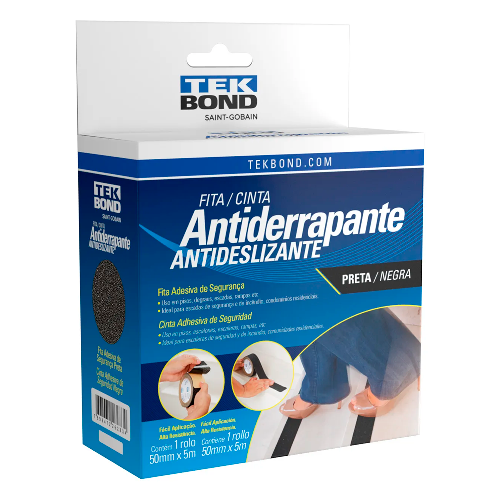 Fita Adesiva Antiderrapante 50mm X 5MTS P...