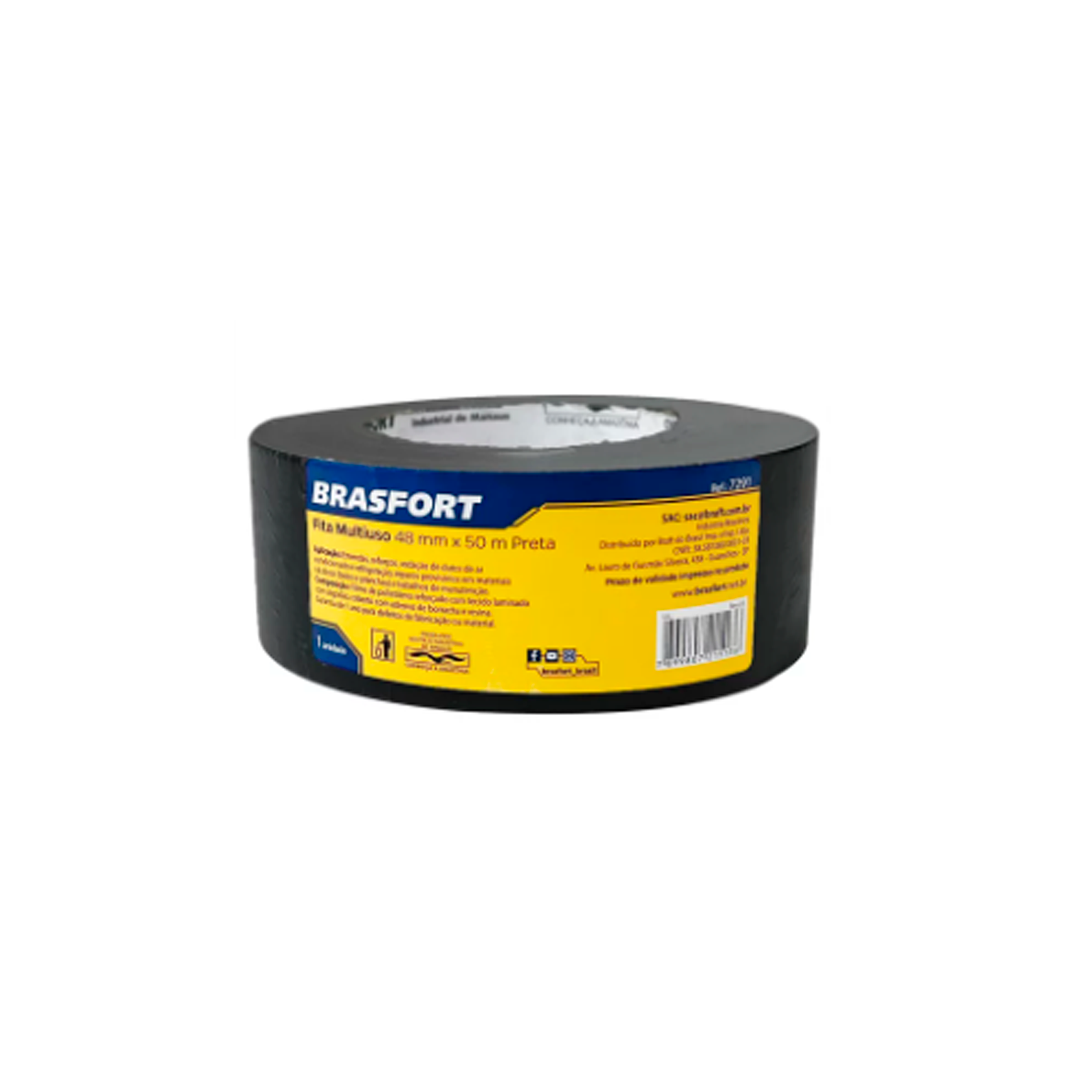 Fita Adesiva Multiuso 48mm X 50MTS 7291BR...